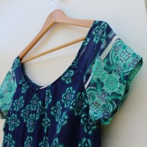 Patterned Maxi Dress